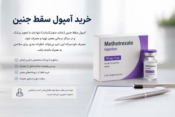 خرید آمپول سقط جنین