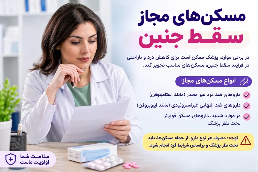 دکترداروخانه که نشخه سقط جنین در دست دارد و میخواهد قرص سقط جنین به مشتری بدهد